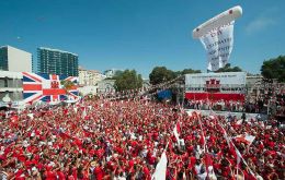 People of Gibraltar celebrate their National Day 