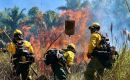 A Brazilian team was deployed to keep the flames from reaching the Pantanal, a geographic region comprising stretching across Brazil, Bolivia, and Paraguay