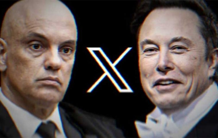 Having collected the fines, De Moraes lifted the freezings of the bank accounts of companies linked to tycoon Elon Musk