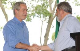 Pte. Bush will receive Pte. Lula da Silva next Saturday at Camp Davis
