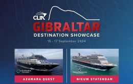 Delegates will visit both MS Nieuw Statendam and Azamara Quest as part of their itinerary to better understand the services that Gibraltar Port can offer 