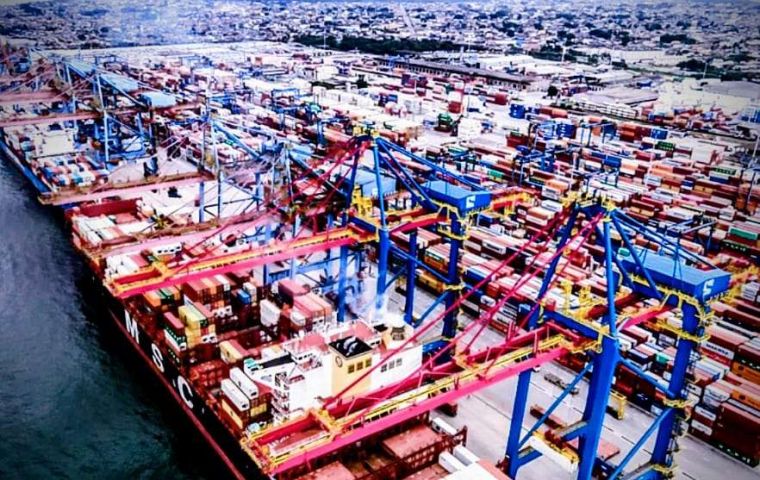 Tecon Santos is the largest container terminal in Brazil and one of the largest in Latin America