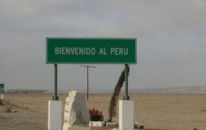 Peruvian nationalists are scheduled to illegally cross into Chile today