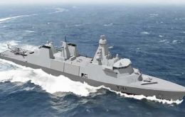 Formidable is the third of five Type 31 frigates now under construction, alongside HMS Venturer and Active which are taking shape (Graphic RN)