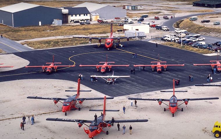 FIGAS existing fleets of five Islanders serves in a variety of roles and are essential in keeping the Falklands and its more remote communities connected