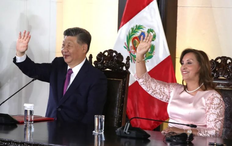 Chancay “is the first smart and green port in South America,” Xi Jinping highlighted