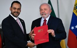 Vadell resuming his functions ended the diplomatic dispute between the two countries after Brazil's veto to the Chavista country joining BRICS 