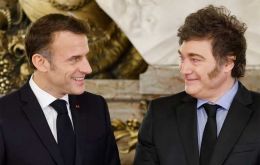 “We don't always think alike on many issues,” Macron said about Milei