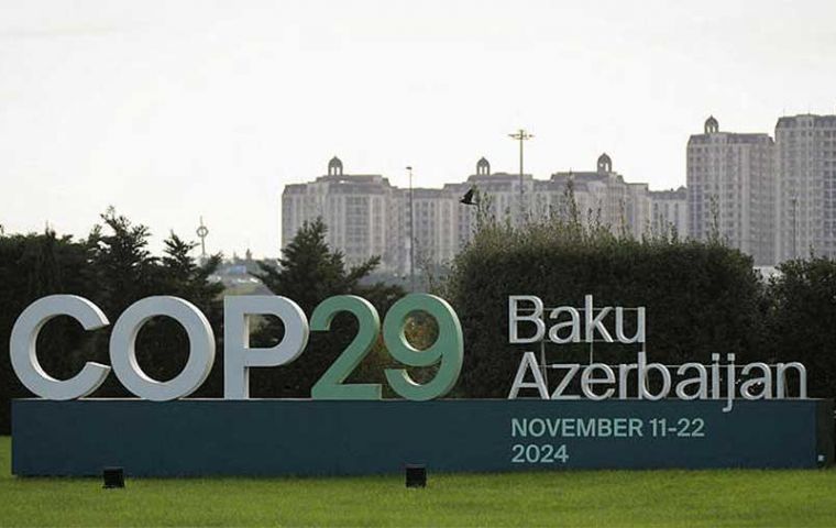 Baku had the money to host around 50,000 government officials, think-tank policy wonks, investors and campaigners (plus a few climate scientists) for two weeks