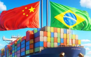 China/Brazil trade has rocketed from US$ 6,6billion to US$ 158 billion in twenty years 