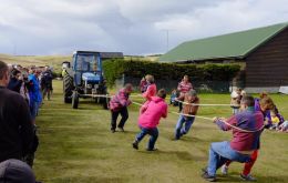 People from some seventy different countries live in the Falklands