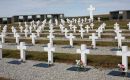 The Argentine military cemetery which next of kin will be visiting