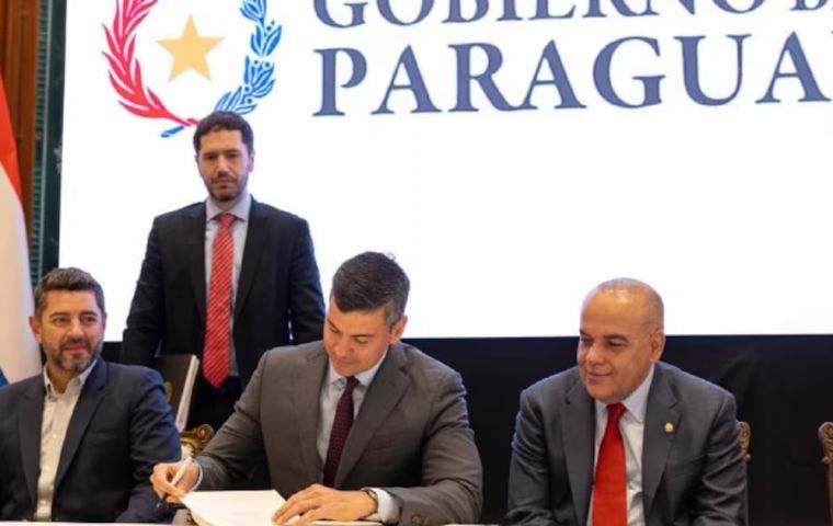 “Today we take a step that will make a difference in our path towards a more integral and just Paraguay,” said Peña