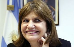 “We have also come to this area to say enough,” Bullrich insisted