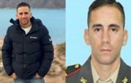 First Corporal Nahuel Agustín Gallo's partner lives in Venezuela - they have a child in common