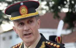 Pasqualini had been Army Chief of Staff during Mauricio Macri's presidency (2015-2019)