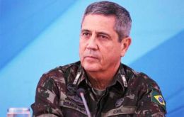 Gen. Braga Netto is to remain under custody in a military facility in Rio de Janeiro