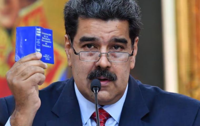 Western-style democracy is a farce, Maduro argued