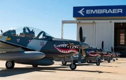 Uruguay has ordered six A29 Super Tucano fighters