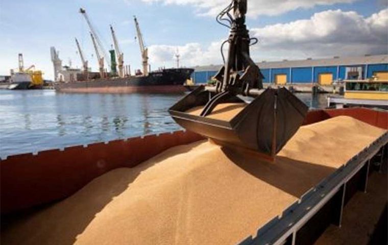 Wheat exports from Russia are expected to reach some 29.4 million tons in the first half of 2025