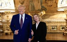 Meloni is a fantastic woman who has taken Europe by storm, Trump argued