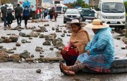 Road blockades promoted by former President Evo Morales in US$ 3 billion worth of losses