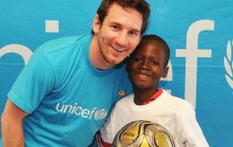 Messi was chosen for “supporting health care and education programs for children through the Leo Messi Foundation and serving as a UNICEF goodwill ambassador”