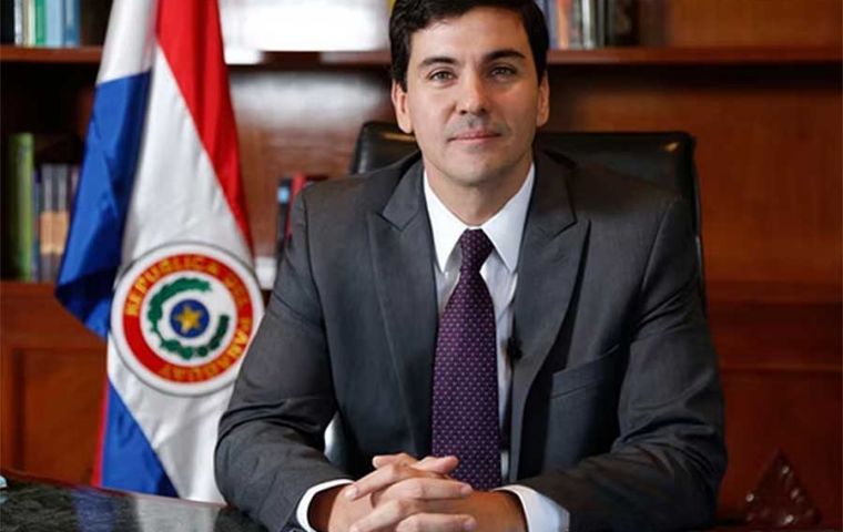 Paraguay is a giant “firmly re-emerging on the right path!,” Peña wrote on X