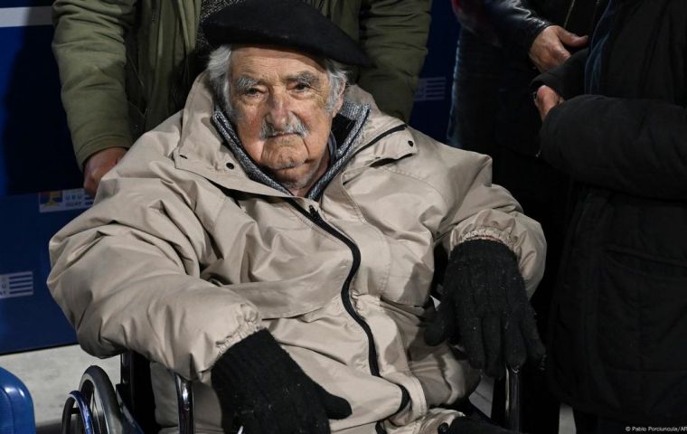 Mujica faces the end of his life with a clear message: “I am doomed. This is as far as I've come”.