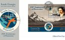 The stamp issue commemorates Possession itself and the start of South Georgia’s 250-year journey from obscurity to the modern age. 