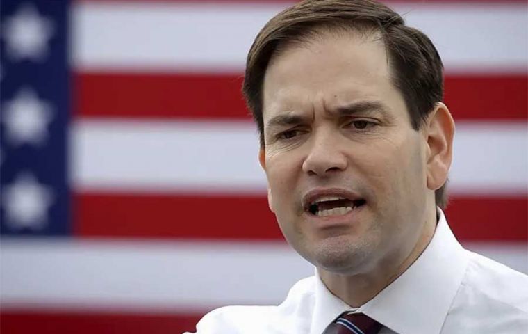 Rubio told Ali that Trump's government would oppose the claims brought forward by Maduro “and his cronies”