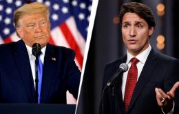 Trudeau had announced Canada's own 25% tariff on US goods  in retaliation