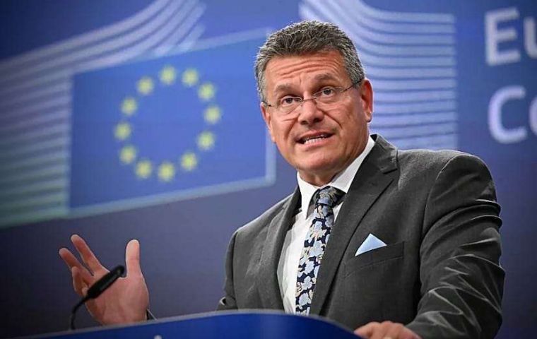 Sefcovic said the EU's response would be firm