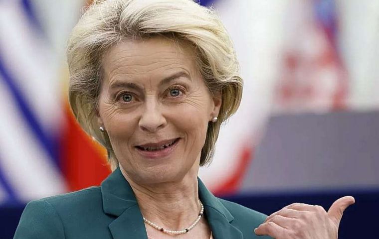 Von der Leyen suggested a defense alternative to NATO was needed