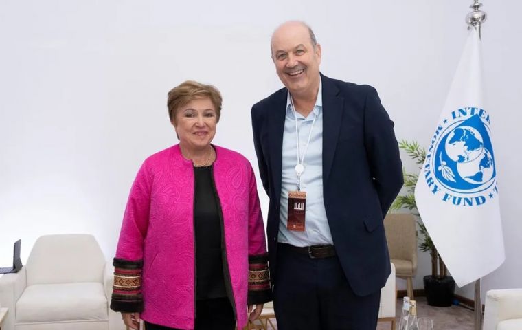 “I am excited about his participation in the IMF's new Advisory Council on Entrepreneurship and Growth,” Georgieva said about Sturzenegger