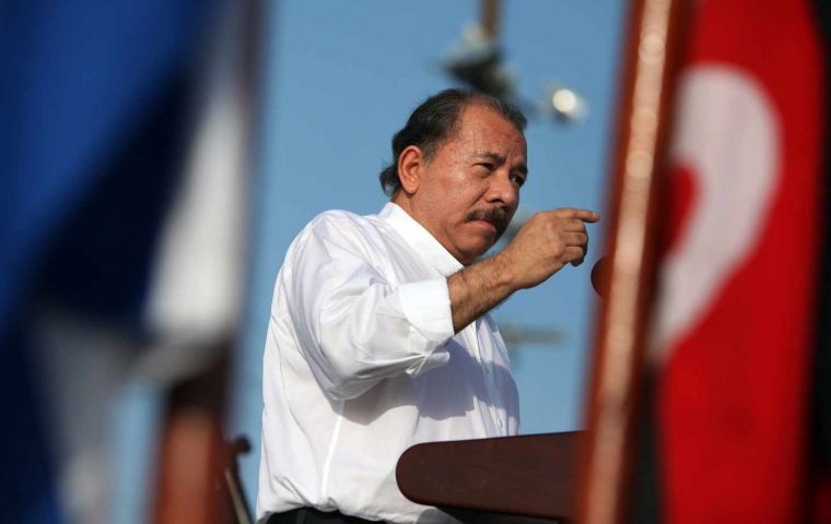 Ortega and his wife have ruled Nicaragua for years through fudgy elections 