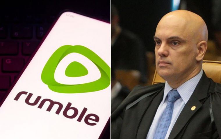 An almighty judge in Brazil, De Moraes faces censorship charges in the US