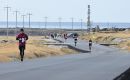 Many hours of sun and mild weather has been an opportunity for Falkland Islanders to practice sports and running 