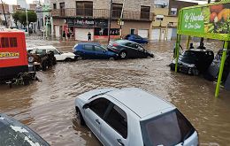 The nearby Puerto Belgrano Naval Base was opened as an evacuee center, the Office of the President announced