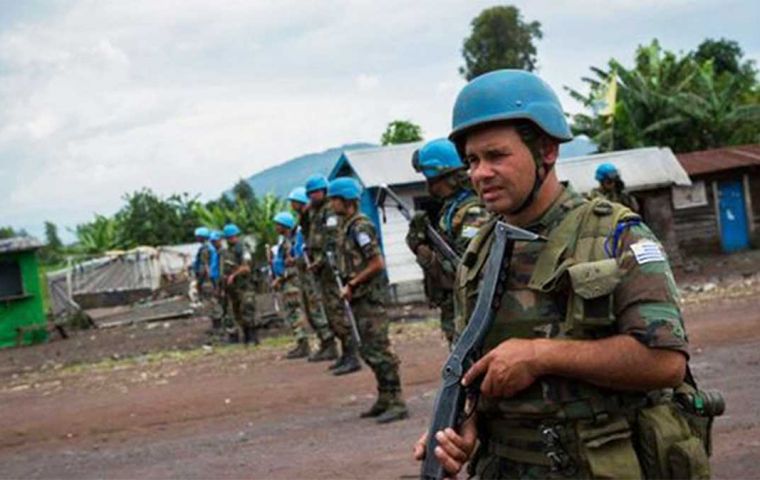 Lubetkin met with António Guterres, who committed to investigating the death of the Uruguayan soldier in the DRC