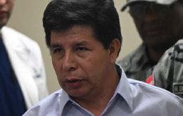 Castillo had gone on a hunger strike on March 10 to protest against his announced conviction by a biased court