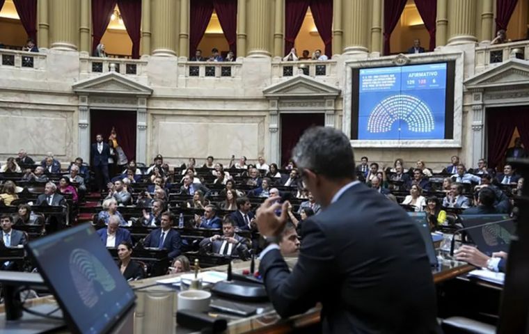 Most lawmakers “understood the mandate of the ballot boxes,” Casa Rosada said after the outcome 