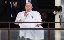 Francis will be unable to discharge his usual duties for “at least two more months” 