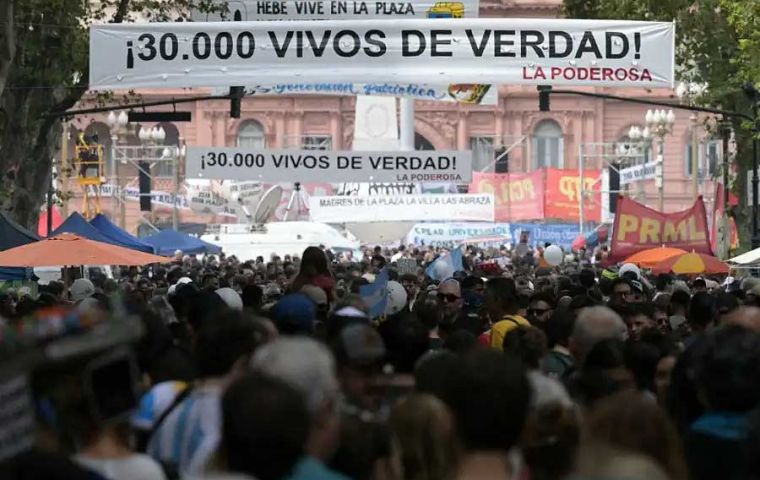 “Enough of denialism and apology of the genocide,” the groups underlined (Pic AFP)