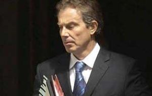 Primer Minister Tony Blair