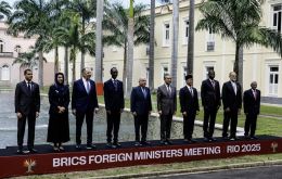 “I would like to highlight everyone's firm rejection of the resurgence of trade protectionism,” Vieira said