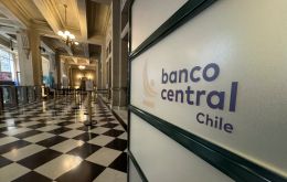 Chile's Central Bank also foresaw that inflation would “continue at high levels in the immediate future”