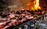 Some 10,000 tons of the traditional Uruguayan barbecue were sold to the public on Wednesday throughout the country, on the eve of International Workers' Day