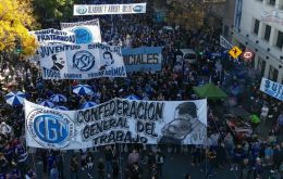 CFK, Kicillof, and Massa agreed that it was a sad Workers' Day