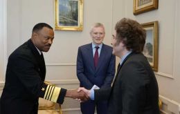 Admiral Holsey's recent trip should produce visible results shortly, it is speculated